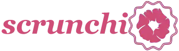 Logo scrunchi
